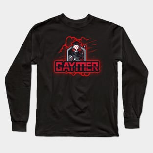 GAYMER gamer t-shirt Long Sleeve T-Shirt